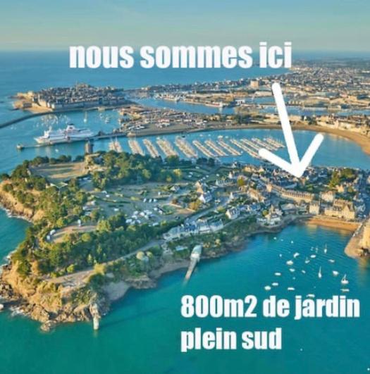 Appartement Frida - Plage 50M - Rue Gratuite Saint-Malo Ngoại thất bức ảnh
